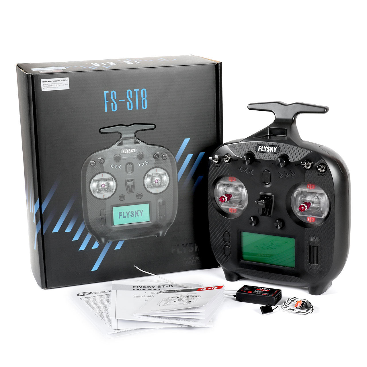 Emisora Flysky estándar FS-ST8 de 8 canales FS005