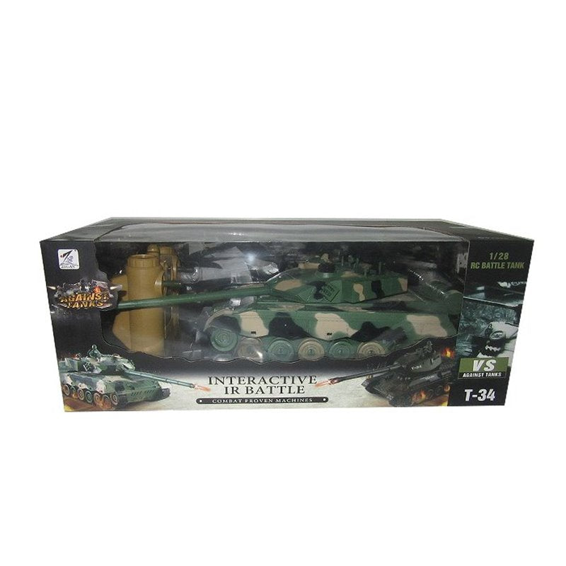 Tanque RC Verde Camuflaje 1/28 99810